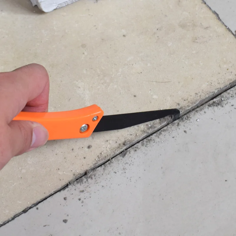 Tile Gap Repair Tool Hook Knife Professional Cleaning and Removal of Old Grout Hand Tools mini knife  machete  pocket knifes 6