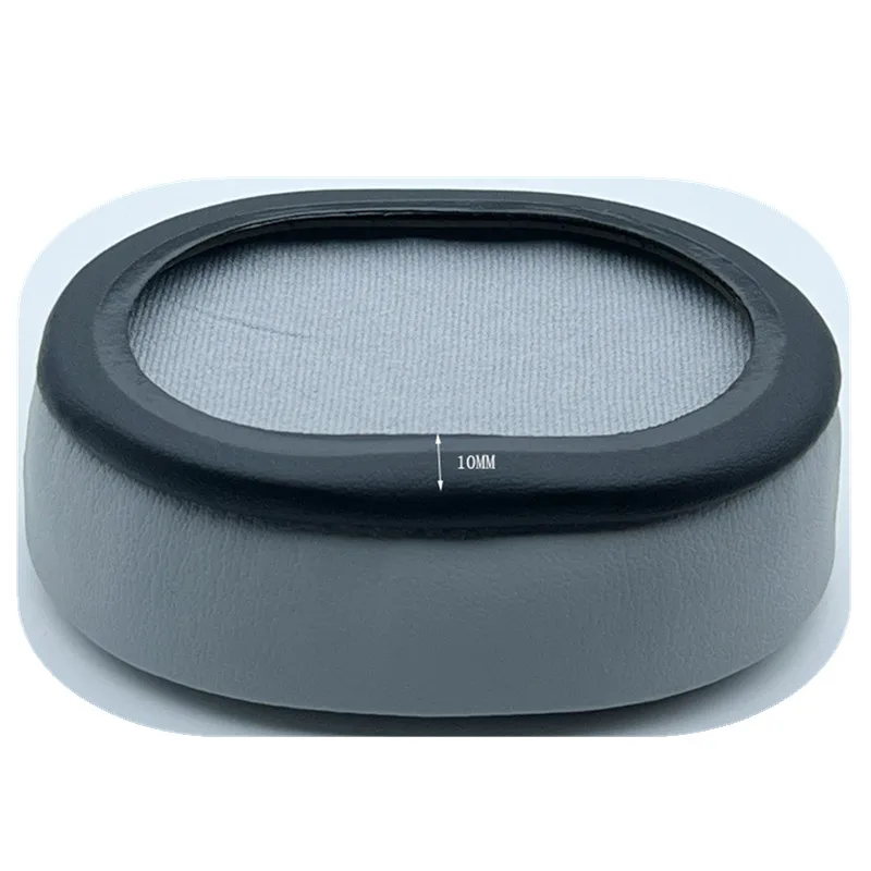 단백질 타원형 소프트 폼 이어 패드 85X65MM 90X70MM 95X75MM 100X80MM 100X85MM 110X90MM ATH 헤드폰 헤드셋 폼 쿠션 용 이어 패드