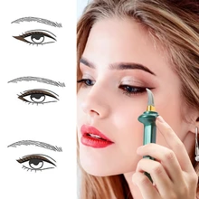 

New 1 Set Eyeliner Guide Tools Easy No-Skip Eyeliner Gel Reusable Silicone Eyeliner Brush Eyeliner For Shaky Hands Eyeliner