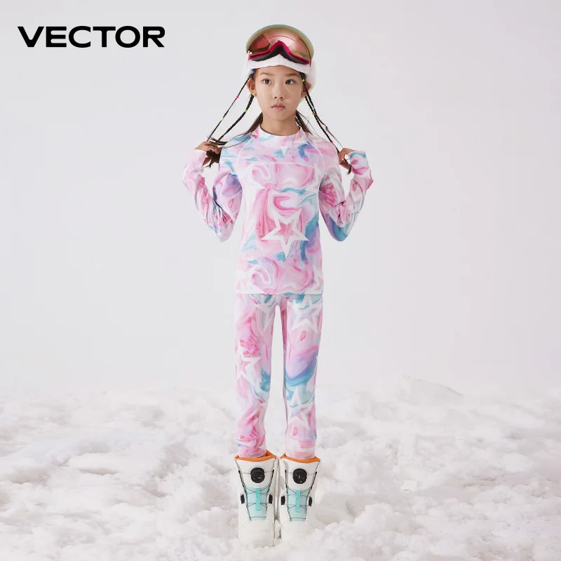Children's Ultra Soft Winter Quick Dry Base Layering Set Microfiber Fleece Thermal Underwear Long Johns Set Clothes