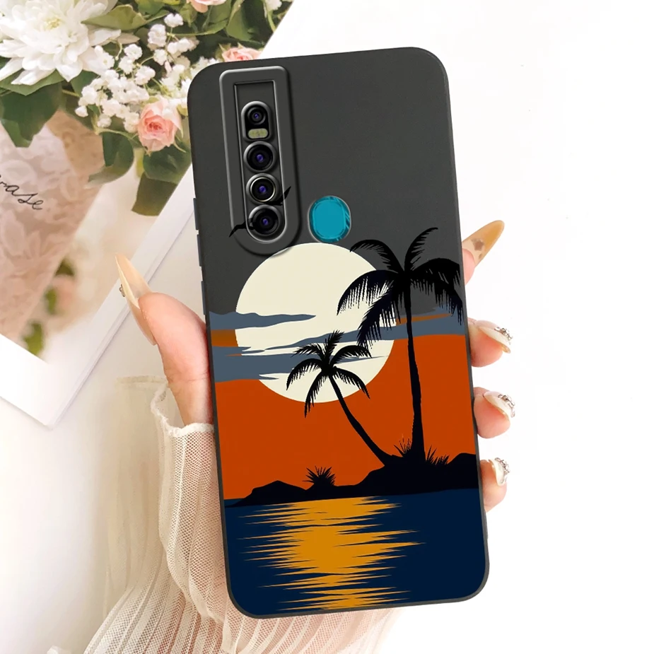 Cute Cat Panda Cartoon Soft Silicone Case Cover