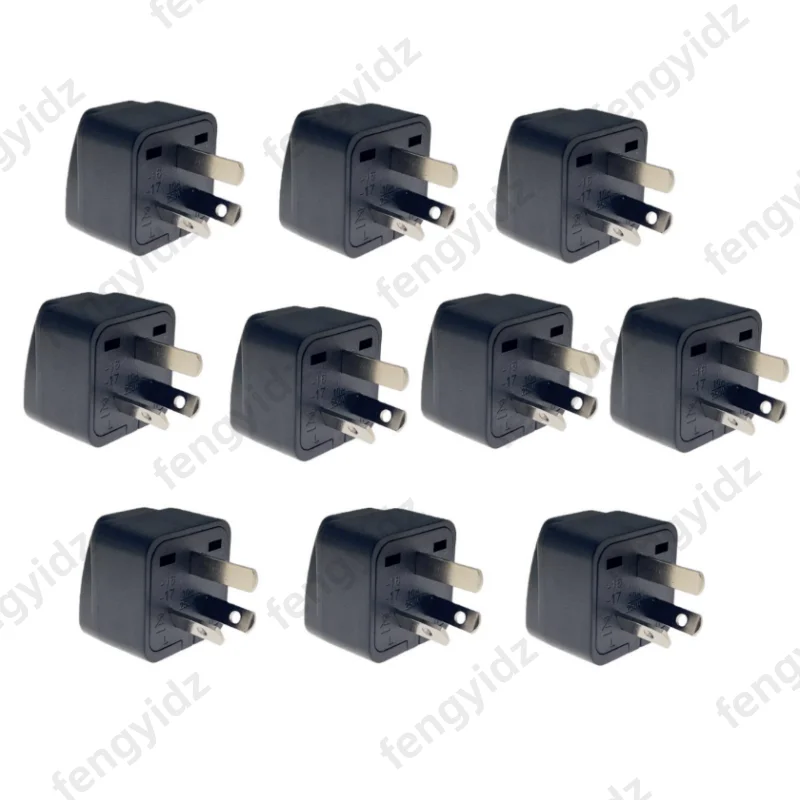 Universal Travel Adapter for Australia and New Zealand, Type I, 3-Pin Power Converter 10A/250V