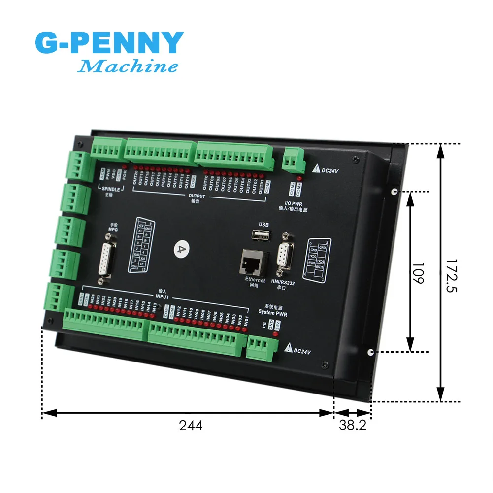 Laser Engraving Controller CNC Router Parts DDCS Expert Standalone Motion Controller USB Interface