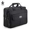 Business men's briefcase canvas waterproof large capacity 15.6 inch laptop bag work bag business bag official  office bag 1