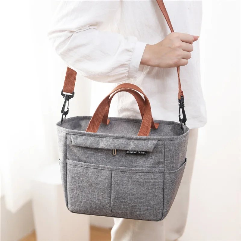 Portable Fridge Bag Insulated Bag Lunch Box Thermal Cooler Bag Picnic Travel Food Tote Bags Drink Snack Keep Fresh Storage Box