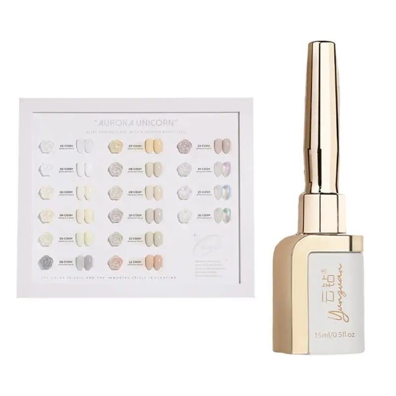 2023 New Trendy Trendy Vibrant Trasparente Bianco Latte Gel Smalto Per Unghie Manicure In-Demand Trasparente Unico Liscio Bianco Latte