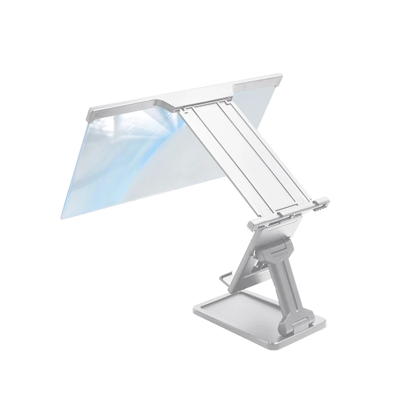 12 inç telefon ekranı amplifikatörü çıkarılabilir telefon standı büyüteç standı büyüteç HD Video amplifikatör büyütülmüş ekran braketi