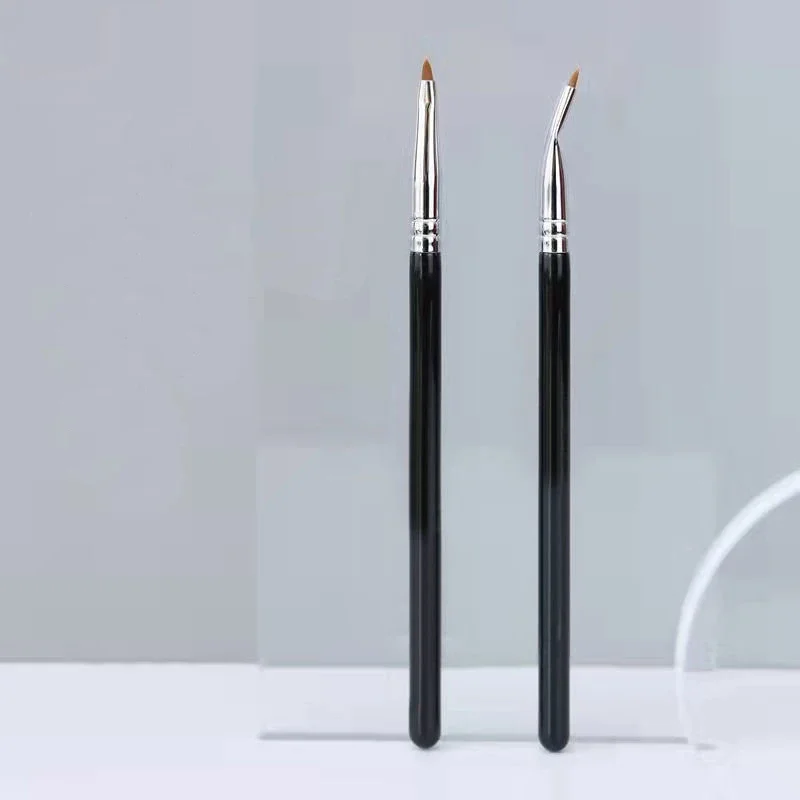Karsyngirl 1/2pcs 벤드 헤드 아이 라이너 브러쉬 아이 디테일 메이크업..