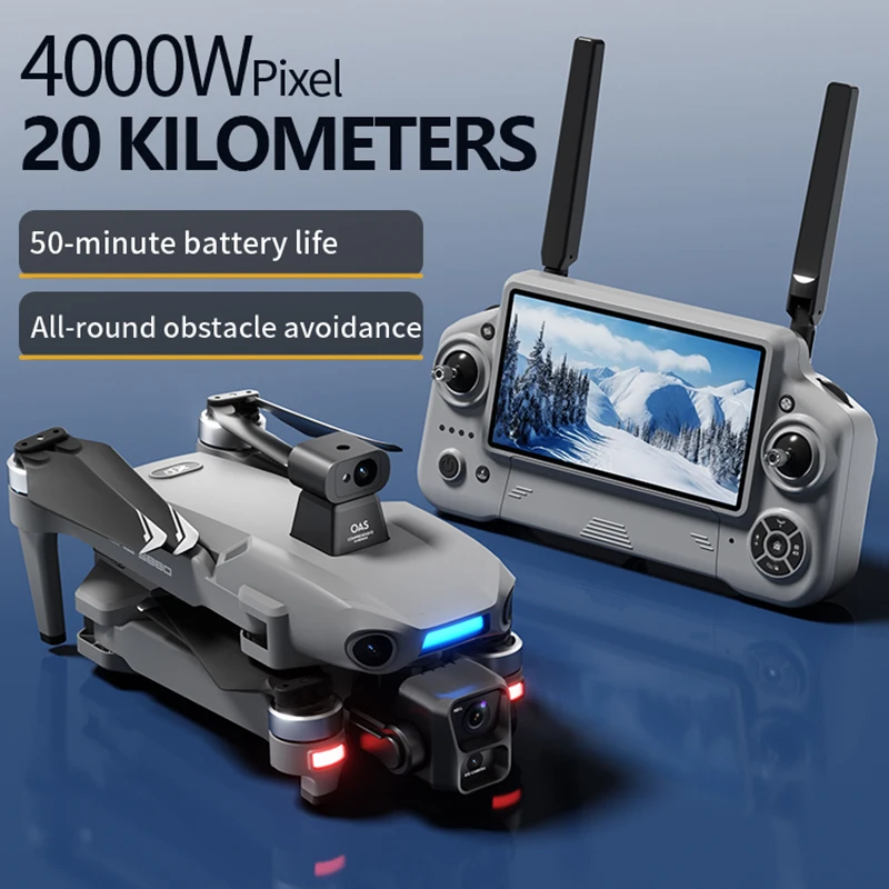 Professional S880 GPS Drone Touch Screen 3-axis Gimbal 20KM With 8K Camera Brushless suitable FPV RC Dron for outdoor Use Gift