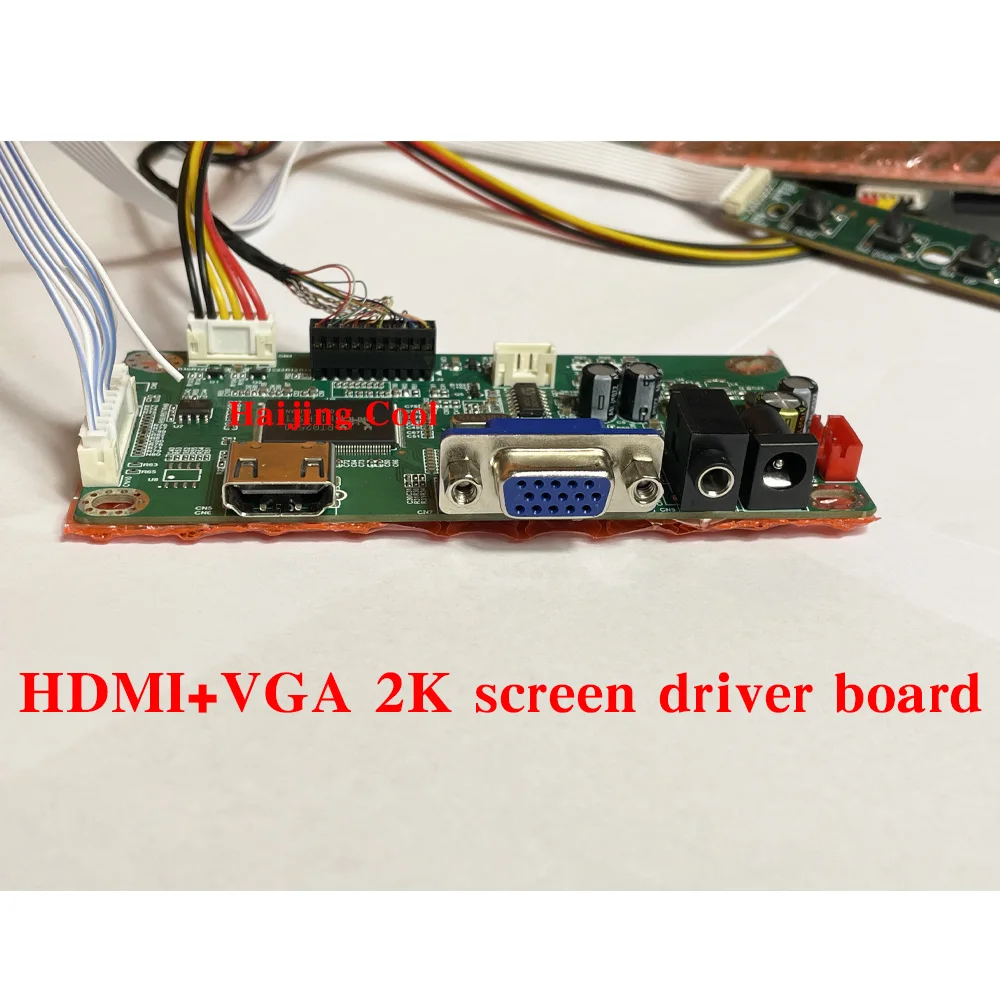 Haijing-diy Monitor Lcd Display Screen Kit Motherboard Driver Controller Test Mainboard Cool Faça Você Mesmo Imac A1419 2k Lm270wq1 sd f1 f2 - Imagem 3