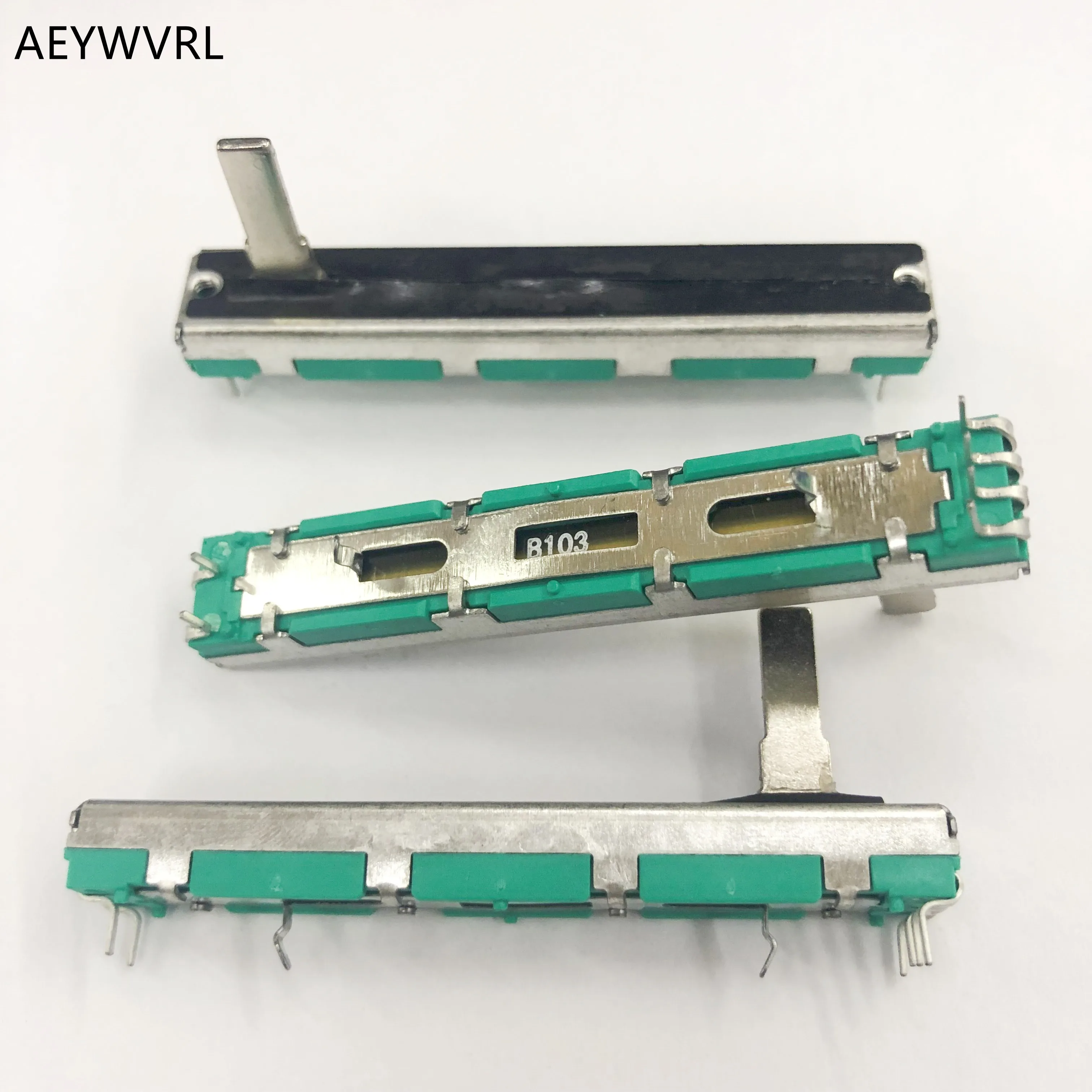 60mmfadermixerdoubleB50K50KB10K10KB20K20KB50K2B10K2volume