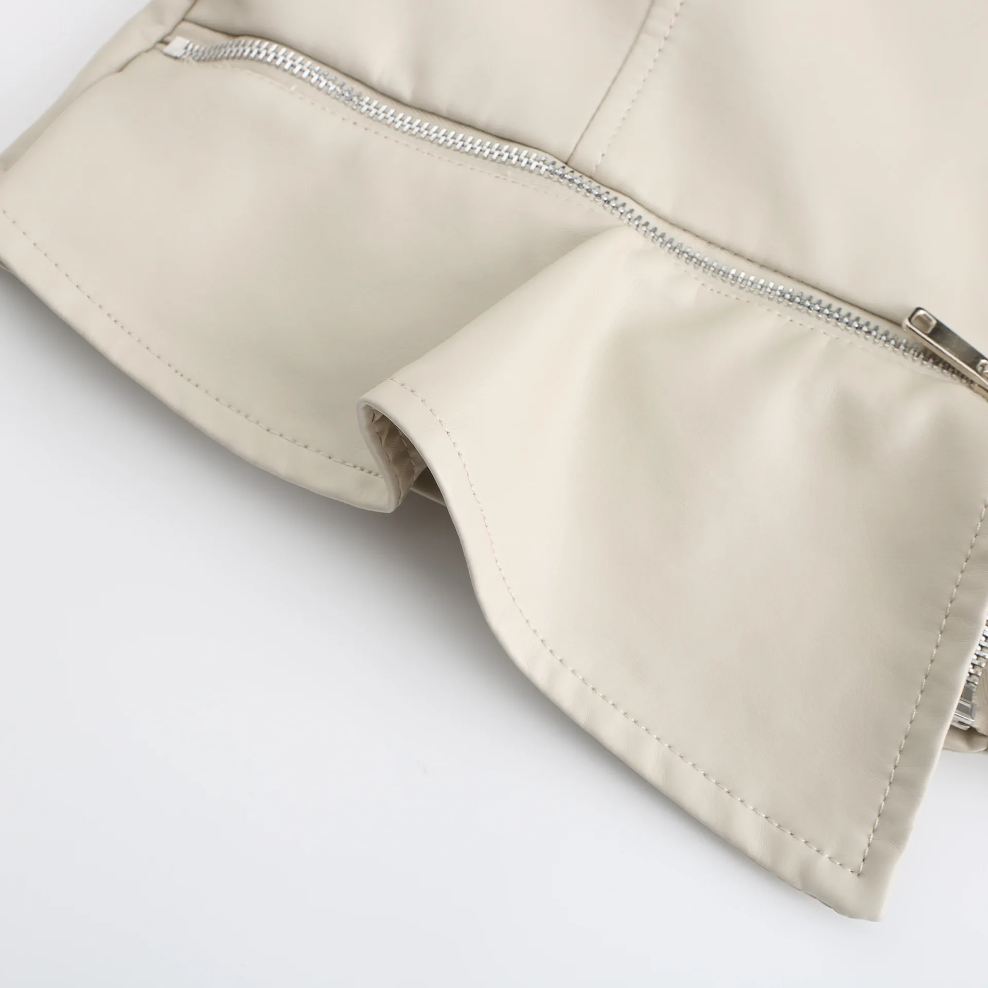 Jaqueta de Couro da Motocicleta Rebite Plutônio Mulheres Bombardeiro Manga Longa Gola Fino Ajuste Streetwear Outerwear Roupas Cabolsa Feminino 2022 25 Home & Garden