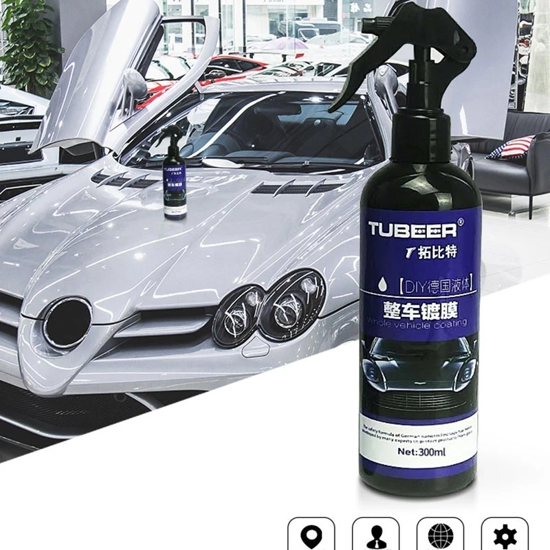 Car Ceramic Coating Polishing Spraying Wax Painted Car Care Nano Hydrophobic Paint Protective Foil 120/300/500ML