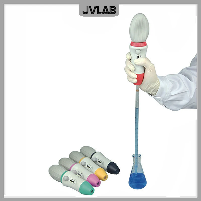 Pipette Controller Levo Large Capacity Manual Pipettor Pette Pump (0.1-100ml) come with 3.0um Hydrophobic Filter