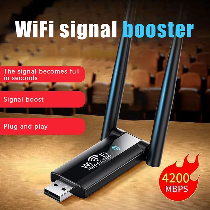 USB Wifi 리피터 300M Wi-Fi 신호 부스터 2.4G 무선 확장기 Wi-Fi 어댑터 데스크탑 PC 노트북용