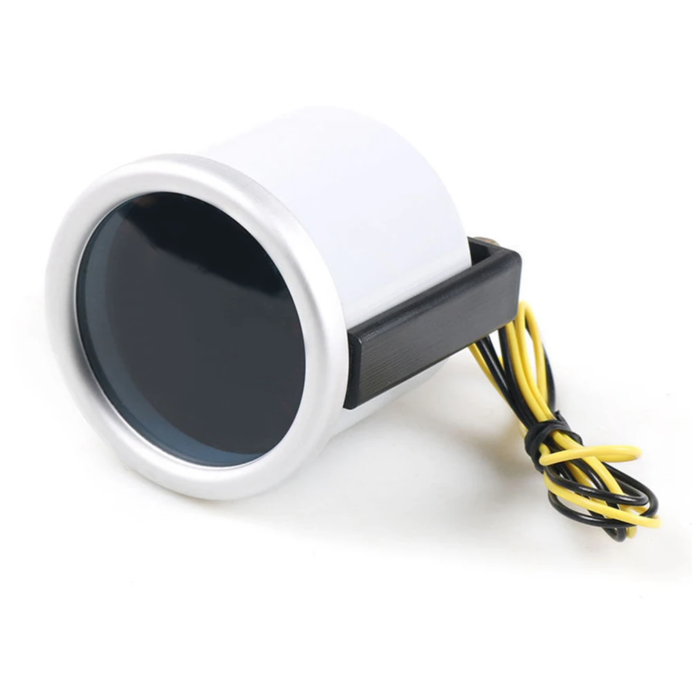 Gauge 1x Oil Temperature Replacement Universal White Light 12V 50~150 52mm Aluminum For Most Cars Plastic Durable