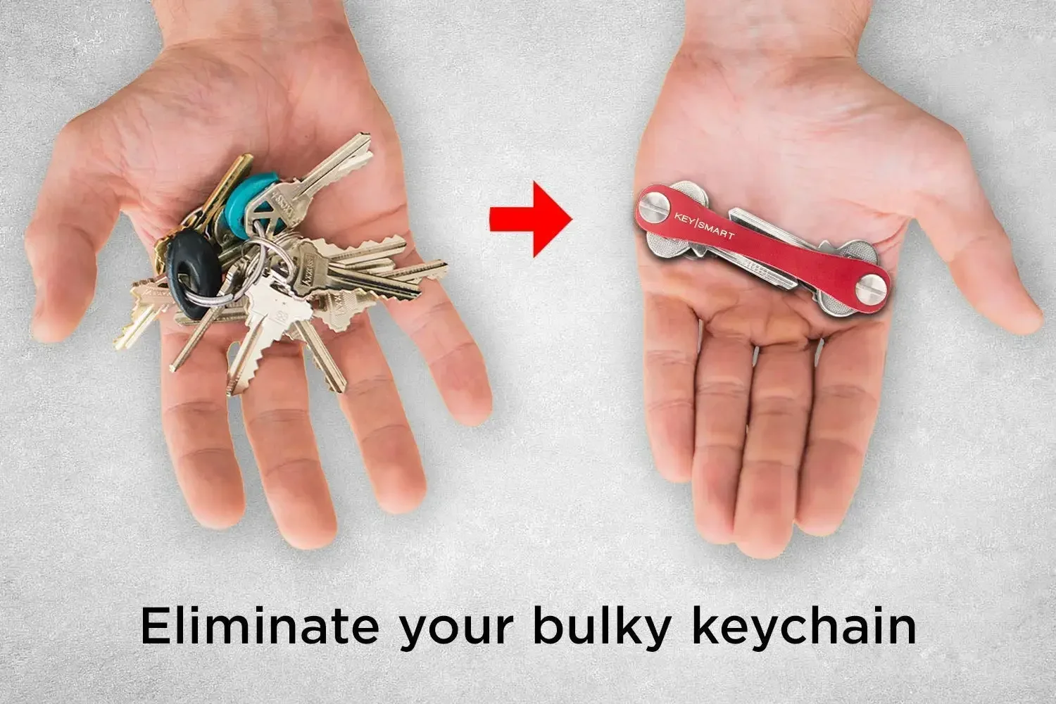 Minimalist Aluminum Key Organizer and Holder