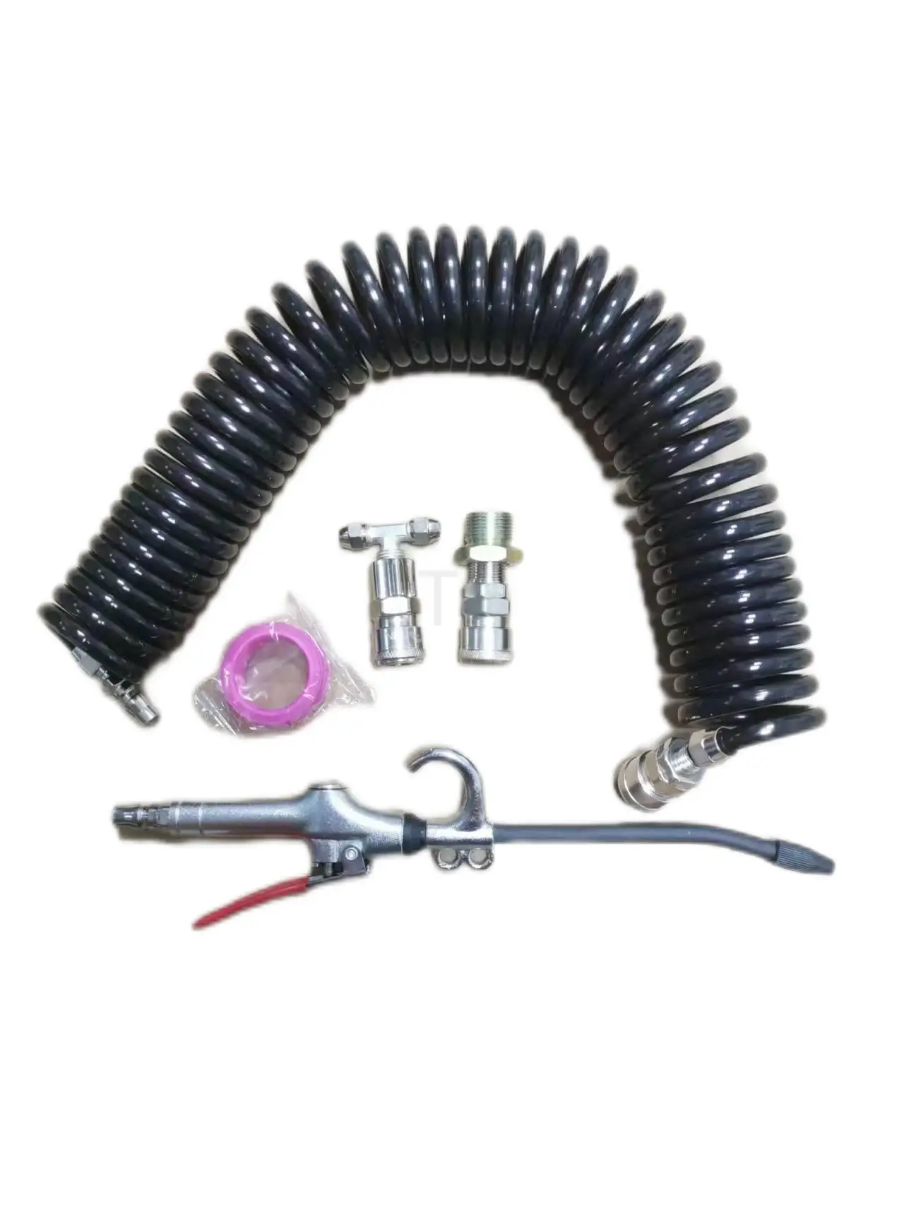 Suitable Volvo Scania Man Daf Mercedes -Benz Truck Dust Blows Tool Set Hose Air Kit Air Can Seat Trachea Connecting truck dust blow tool