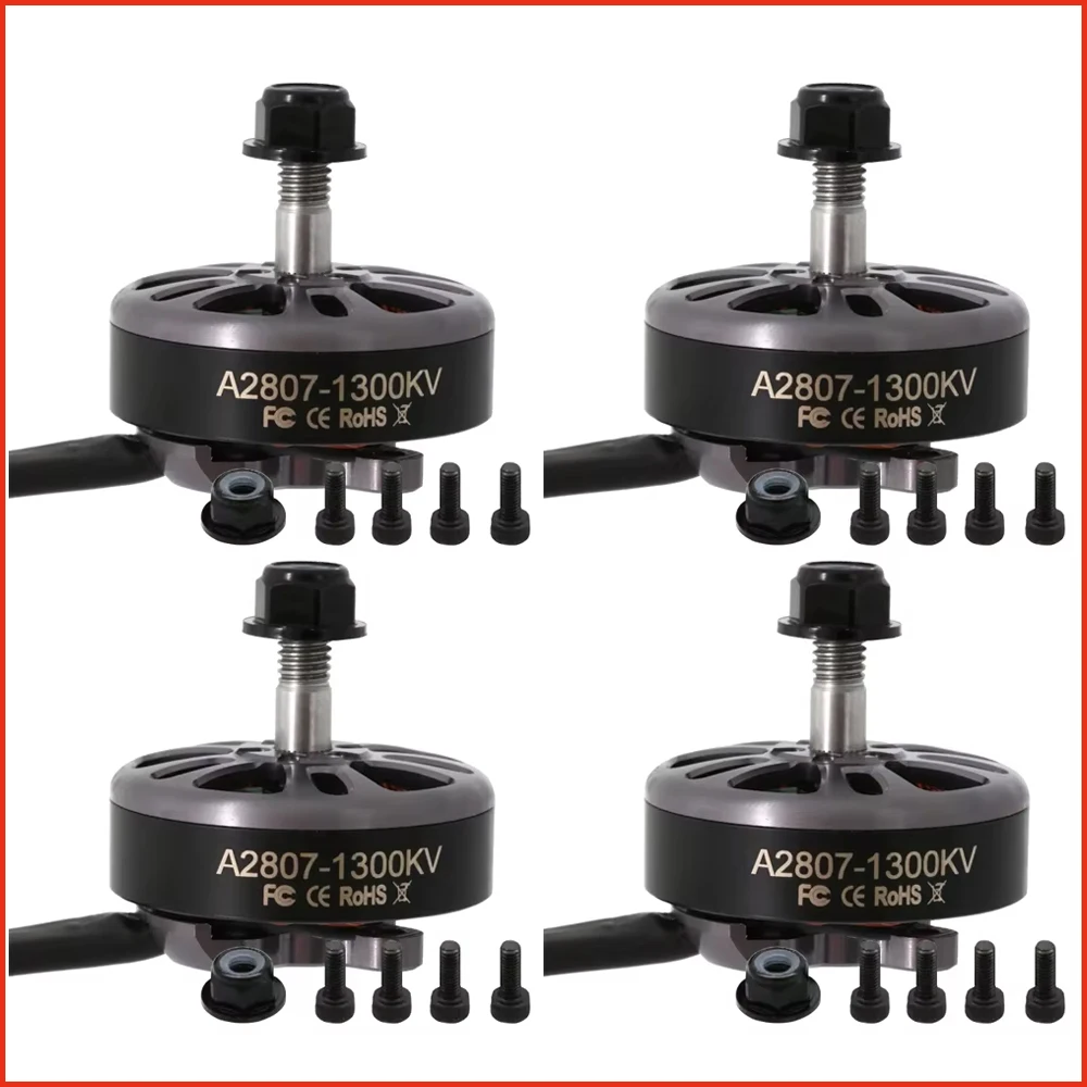 Set of 4 High-Performance Angel Brushless CW Motors for Long Range FPV Freestyle Drones