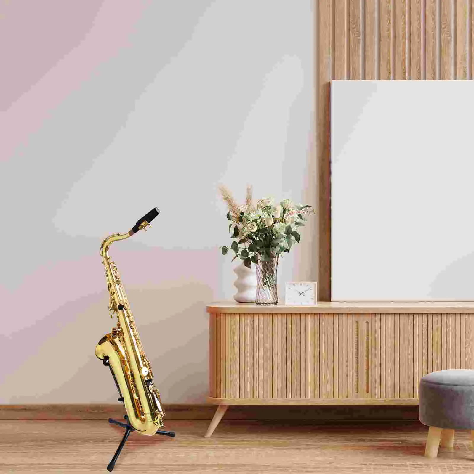 Saxophone Stand Holder Portable Saxophone Stand Display Holder Instrument Accessory