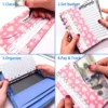 Fashion Wallet Women Purse Long Purse Coin Case Passport Bag  women Credit Card Holder Multi-functional Creative Mobile Wallets 4