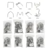 100PCS 0.6/0.8mm Hot Stapler Staples For Car Bumper Hot Stapler Welding Soldering Tools Plastic Welder Automotive Repair Kit 6