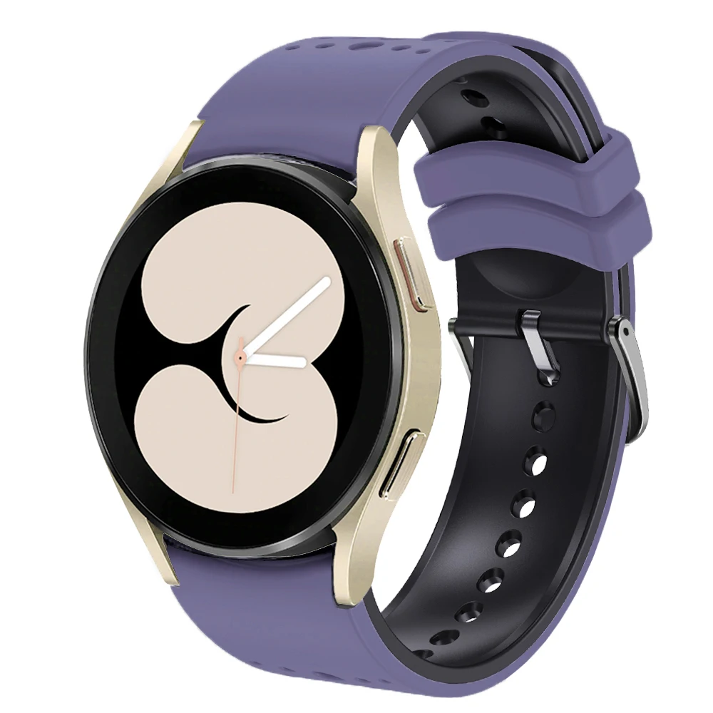 Breathable No-Gap Silicone Watch Strap