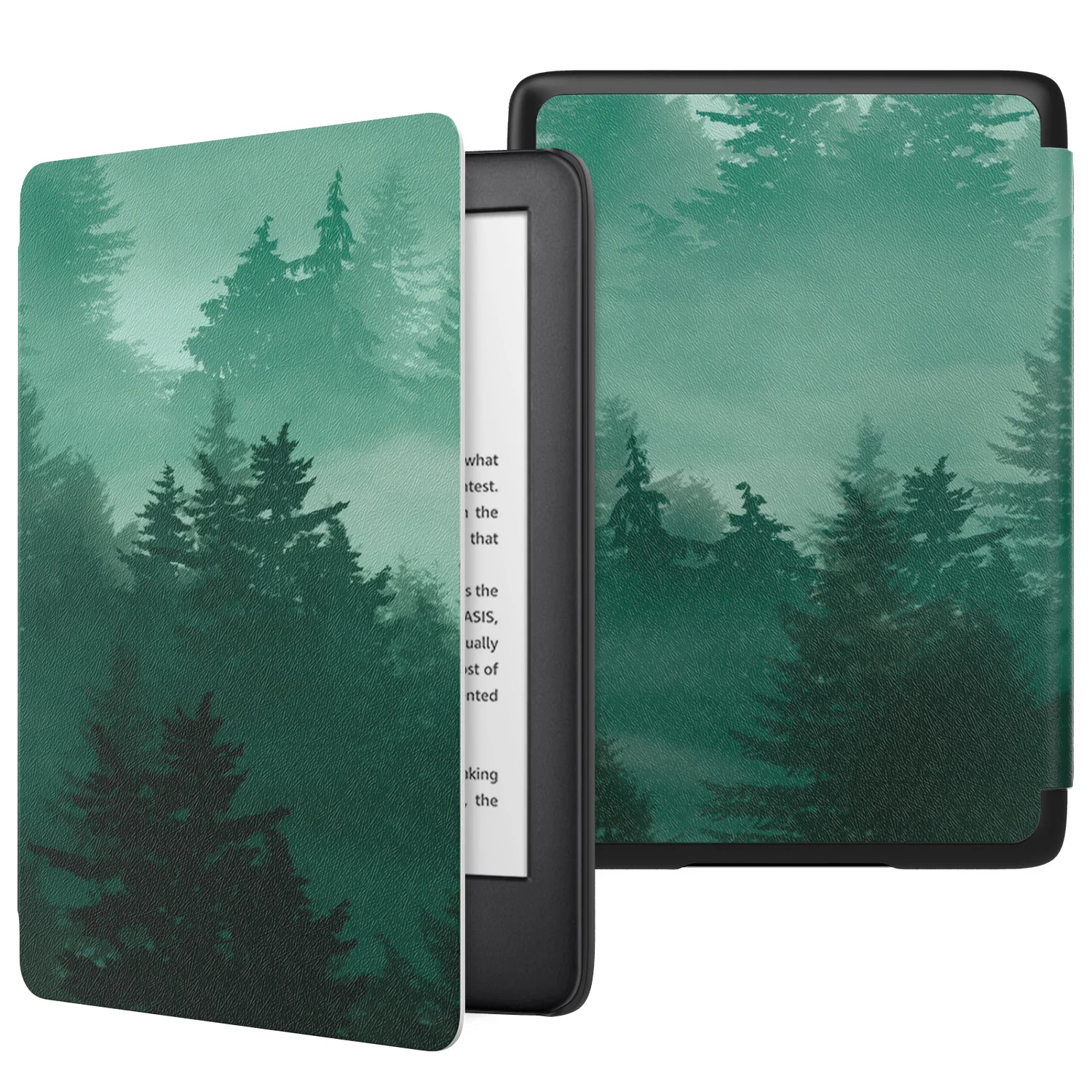 Funda plegable delgada para Kindle Paperwhite (10ª generación 2018), funda  de piel sintética suave con función de encendido y apagado automático