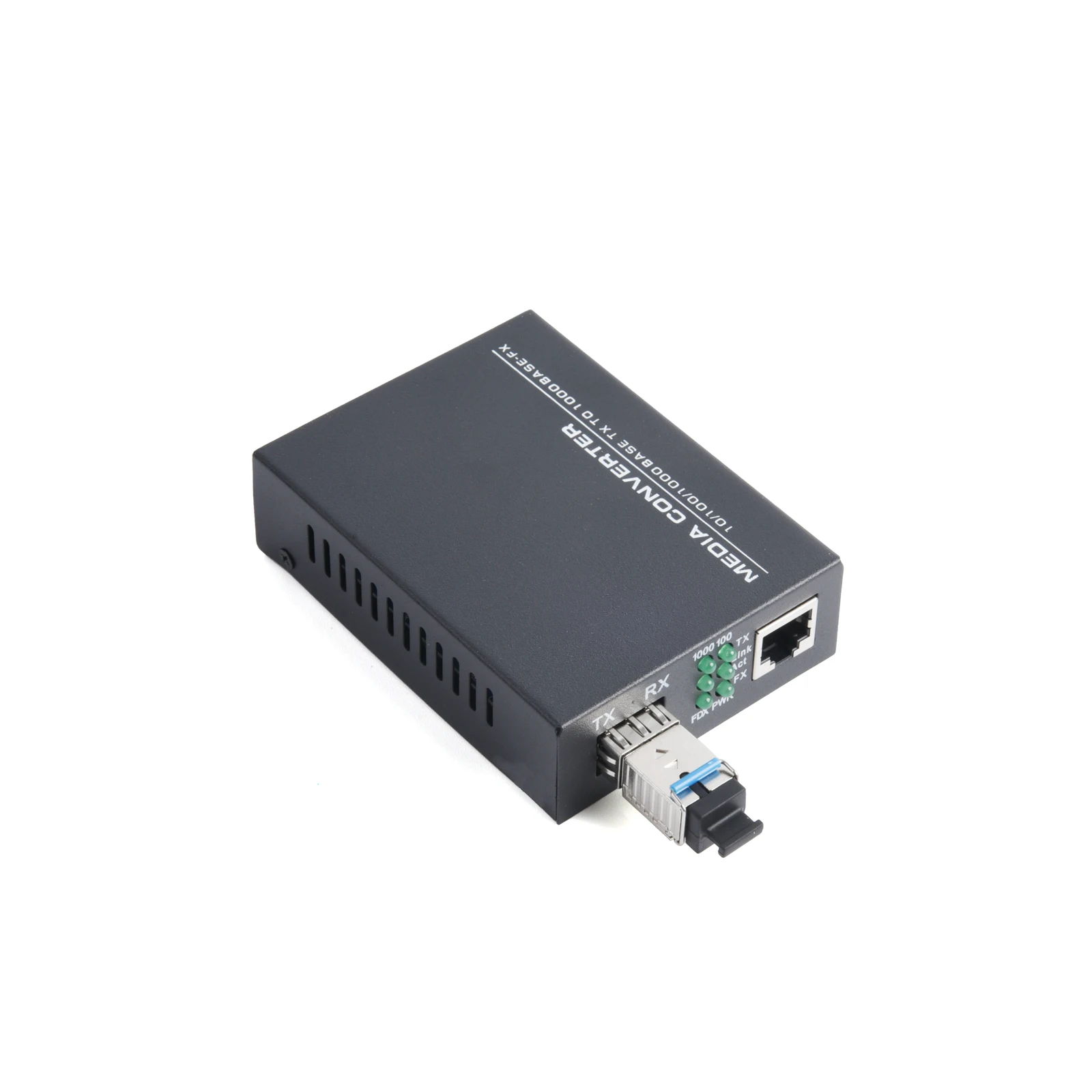 1PCS Gigabit SFP Media Converter 1 SFP to 1 RJ45 Transceiver 10/100/1000M Fiber Optic Switch With 3KM/20KM LC/SC SFP Module