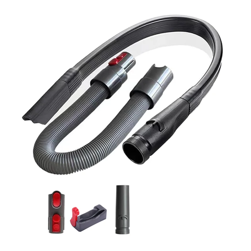 Hose Accessories for Dyson V7 V8 V10 V11 V15 Flexible Crevice Nozzle Adapter Hose Kit for Cleaning Corners and Space