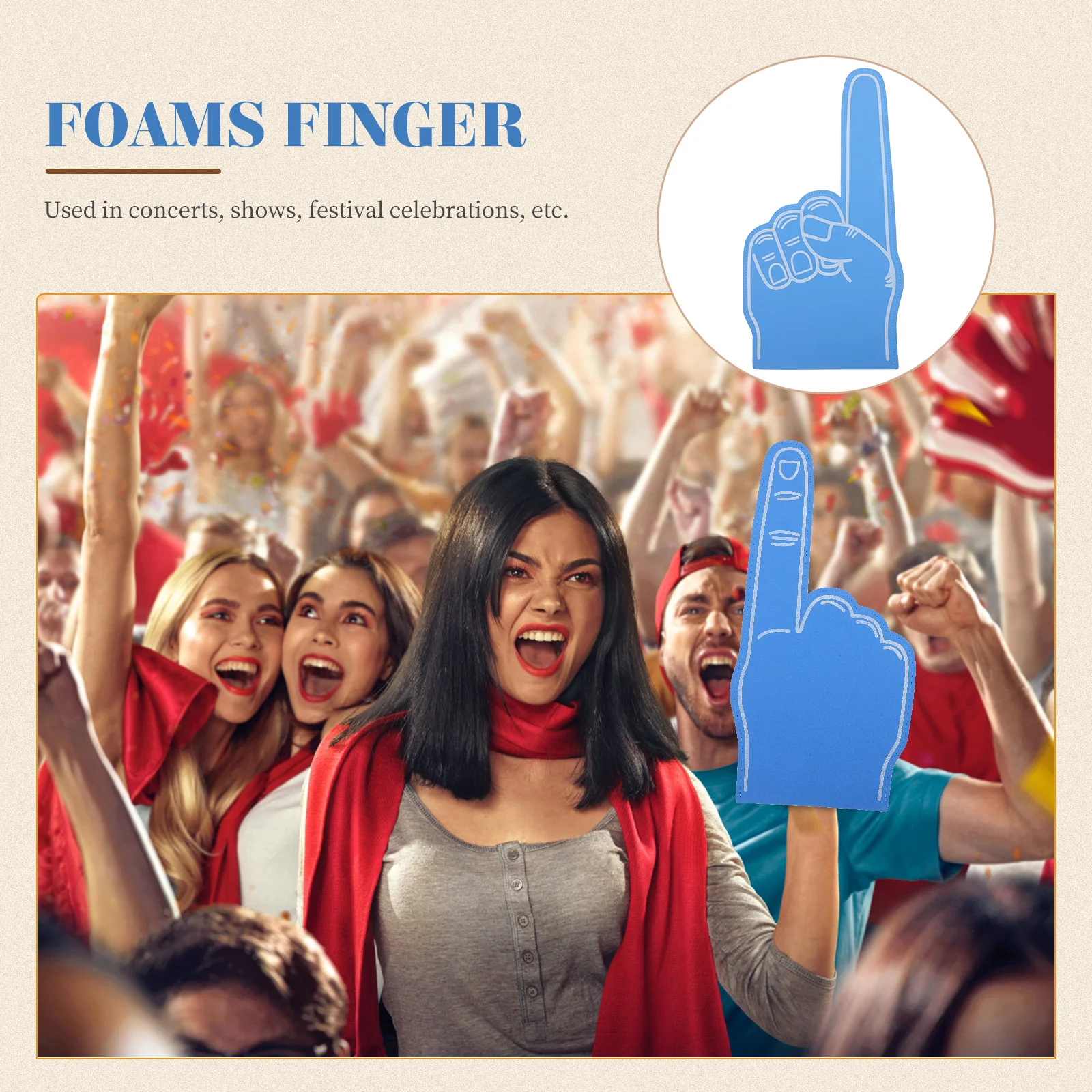 Рисунок 2 - Перчатки из пены Cheer Prop