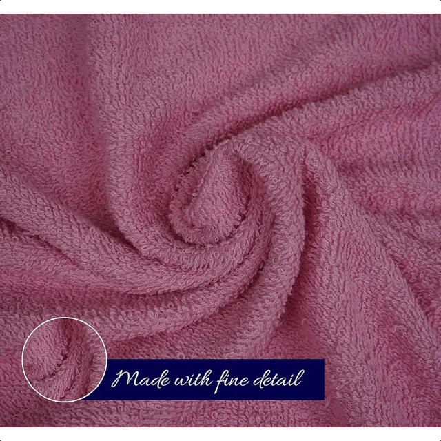 7-Pack Cotton Bath Towels – 30" x 54" 5