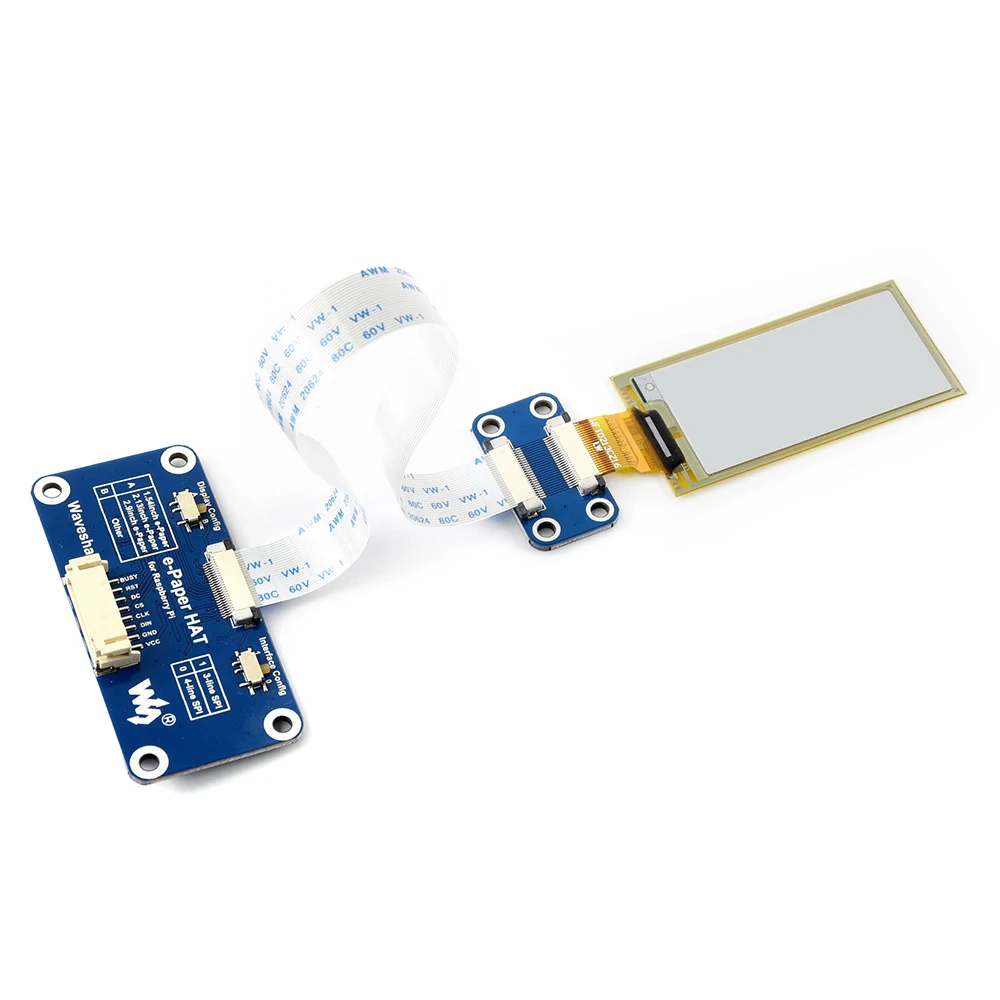 2.13 Pollici Flessibile Sottile Epaper Eink Screen Display Espansione Cappello Starter Kit Per Rpi Raspberry Pi Zero 2 W 2 W Wh 3 Modello B Plus 4