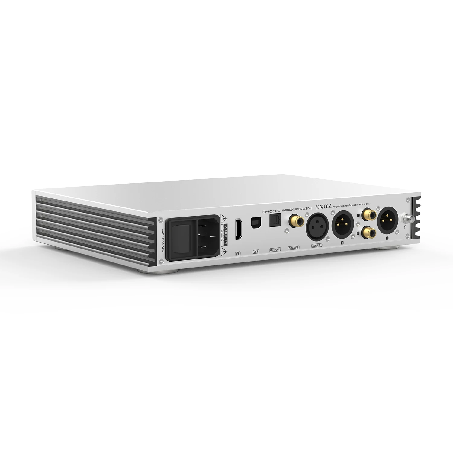 SMSL D400EX 오디오 DAC 1*AK4191 2*AK4499EX OPA1612A LME49720 XU316 MQA-CD DSD512 32비트/768kHz BT I2S 리모컨 포함