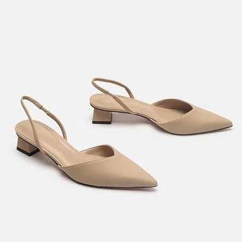 Women Sandals 2022 Summer Pointed Toe High Heels Ladies Fashion Banquet Dress Wedding Party Pumps Designer Women Shoes - Image 3
