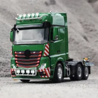Customized 1/14 RC Tractor Truck 6x4 with Light Sound Set Remote Control Vehicle Painted Assembled Car Model Toys ToucanHobby 1