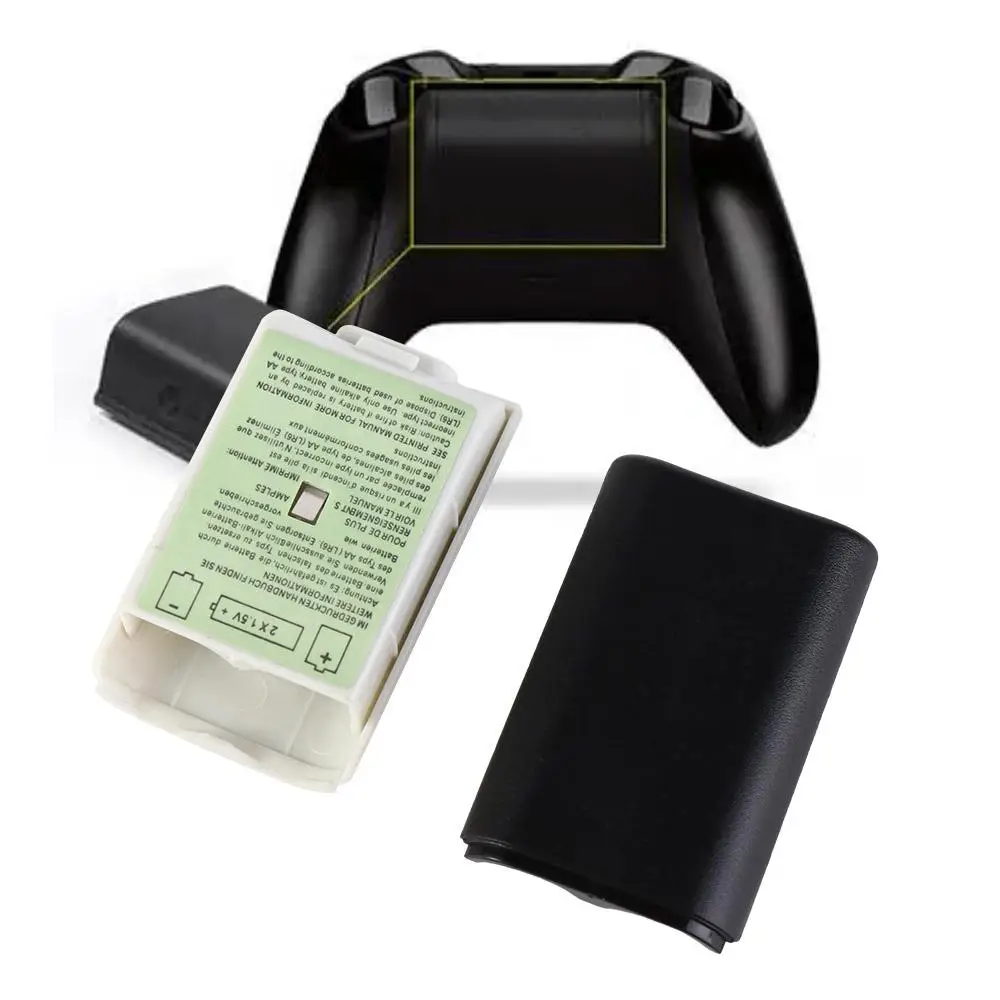 Gamepad Battery Pack Cover Shell Aa Battery Case Cover Game Battery Case Battery Pack Cover Per Xbox 360 Back Door Case