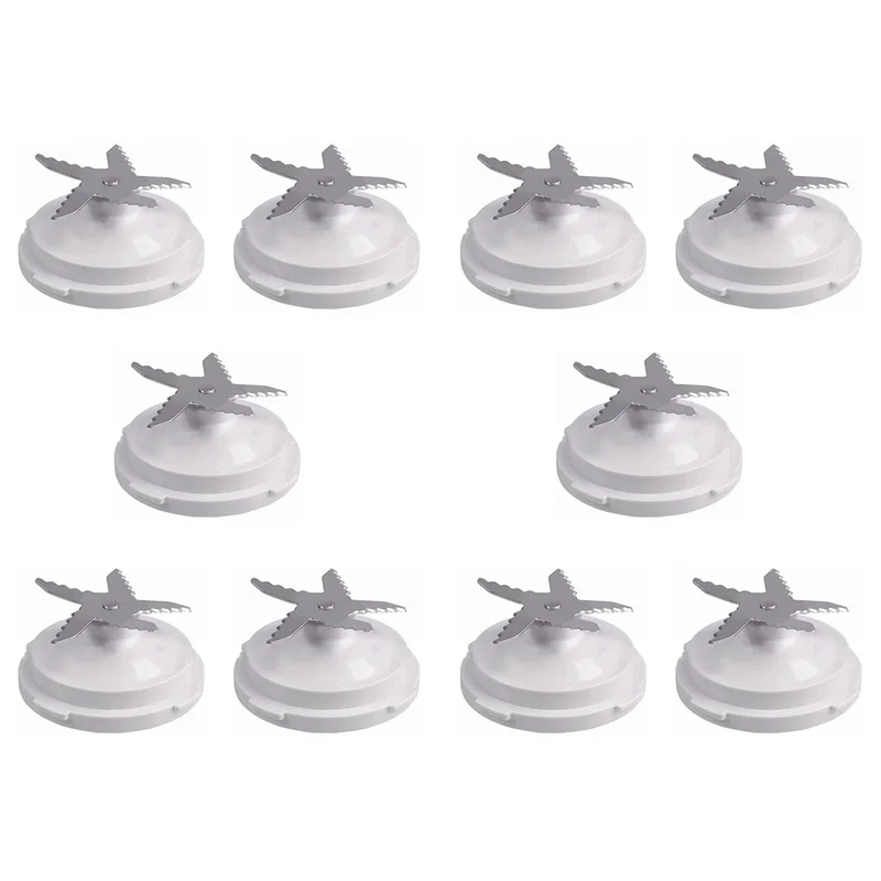 

10X Blades Knife with Sealing Ring for HR7625 HR7620 RI7620 RI7625 HR2160 Knife Holder