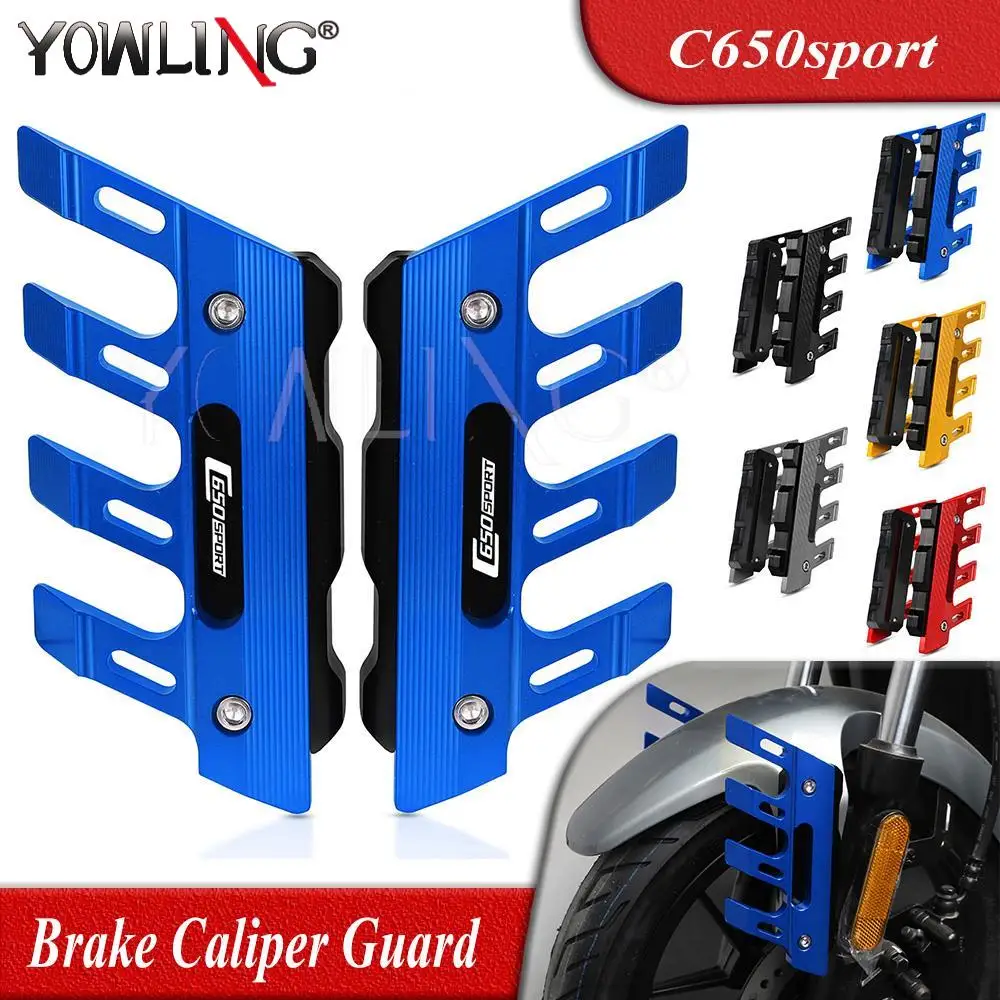 

CNC Motorcycle Accessories Front Fork Brake Caliper Protector Fender Guard Anti-fall Slider For BMW C 650 C650 Sport C650Sport