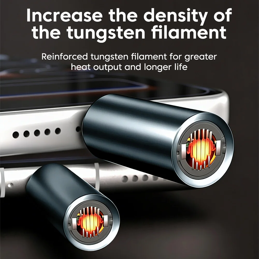 미니 휴대용 라이터폰 OTG 타입-C 전원 공급 장치 휴대폰용 시가 라이터 어댑터 OTG 보조 배터리 점화기 커넥터