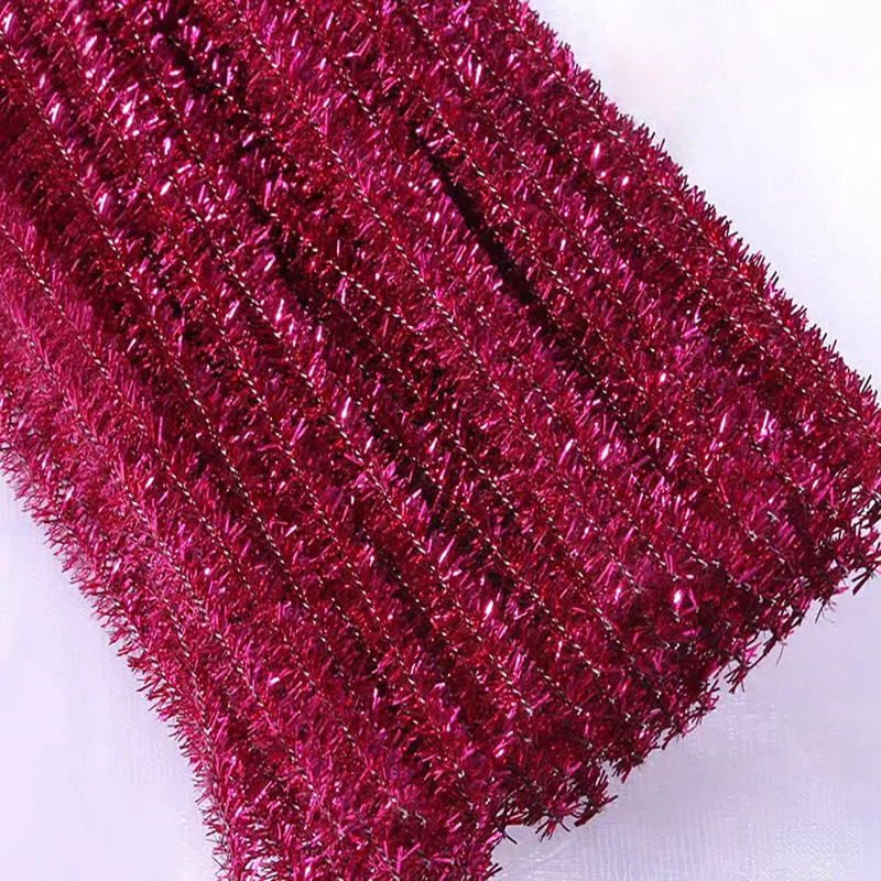 Sparkling Chenille Stem Craft Sticks - Assorted Pack for Creative DIY Projects