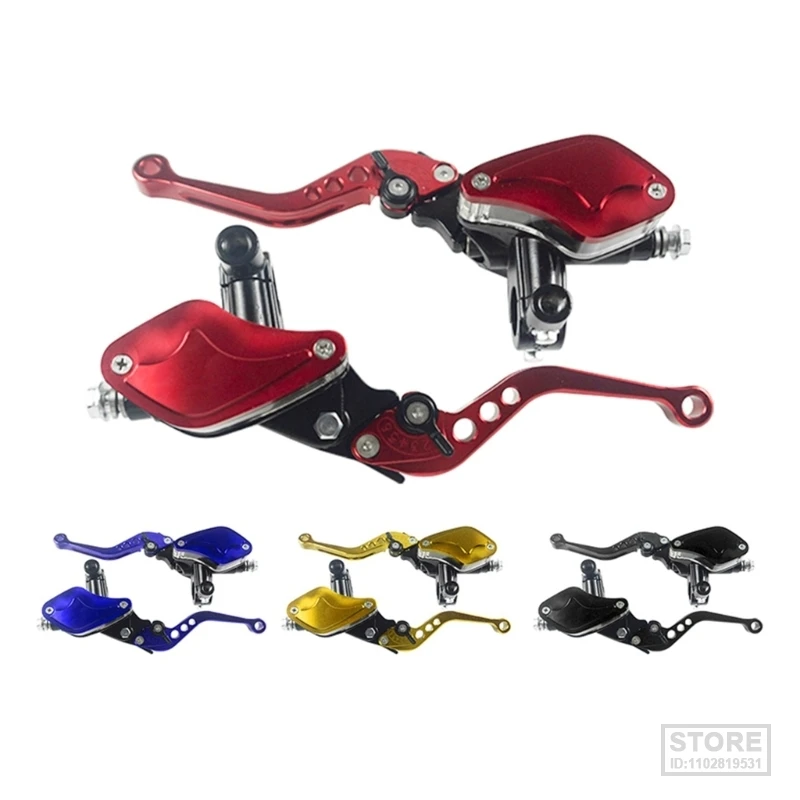 

Motorcycle Adjustment Front Brake Cylinder Clutch Lever for Dirt Bike with 7/8" 22mm Standard Handlebar Universal