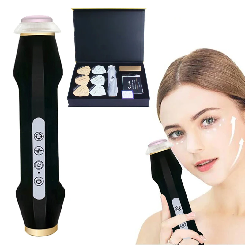 2024 New Design Handheld CO2 Bubble Pen Oxygenation Capsules Pods Rechargeable Skin Tightening Facial Machine Oxygen Facial Kit 4