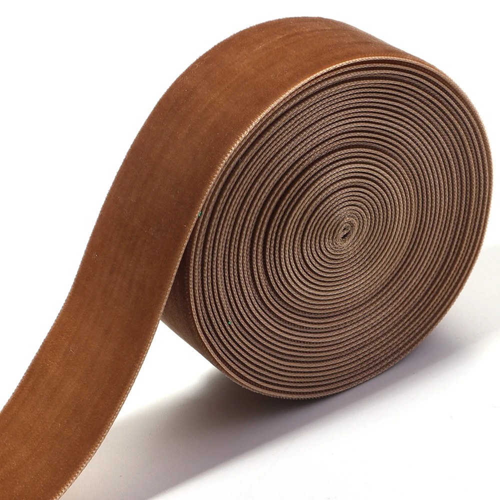 Wine Red Velvet Ribbon for Gift Packaging & Decorations