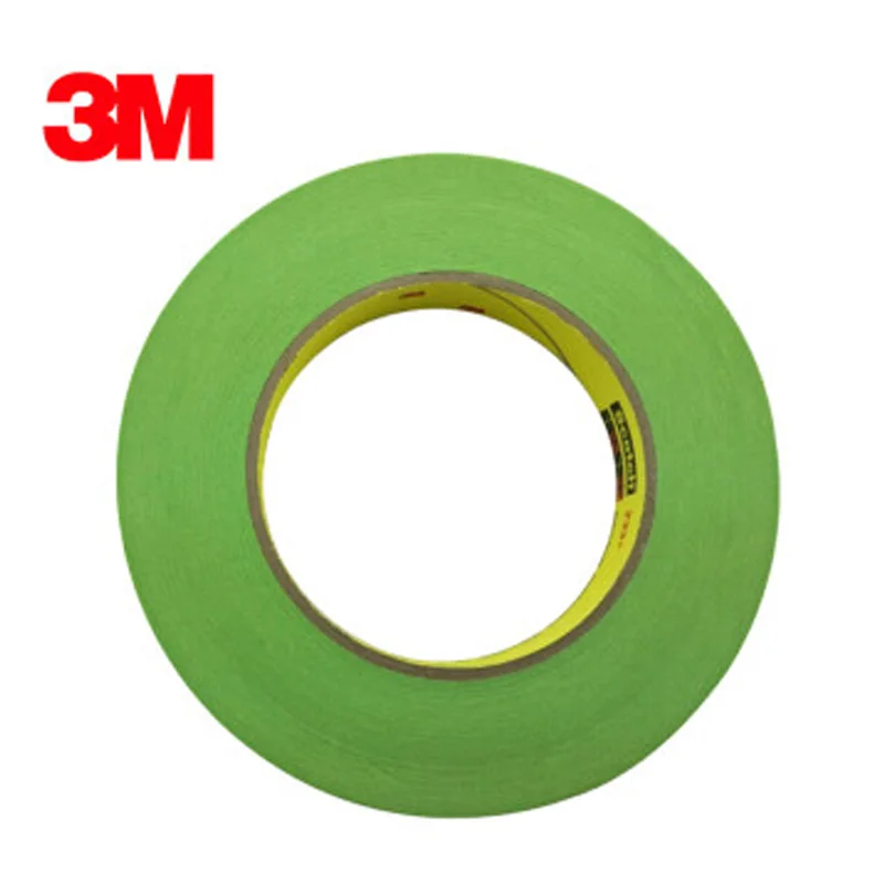 

3 M High Temperature Tape 233 Turn Masking Paper Spray Paint Masking Flagship 233 Green Specialty Paper Tape