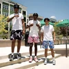 2024 Mesh Breathable Men Shorts GYM Basketball Running Quick-Drying Shorts Baggy Flame Print Fashion Shorts Summer Shorts 6