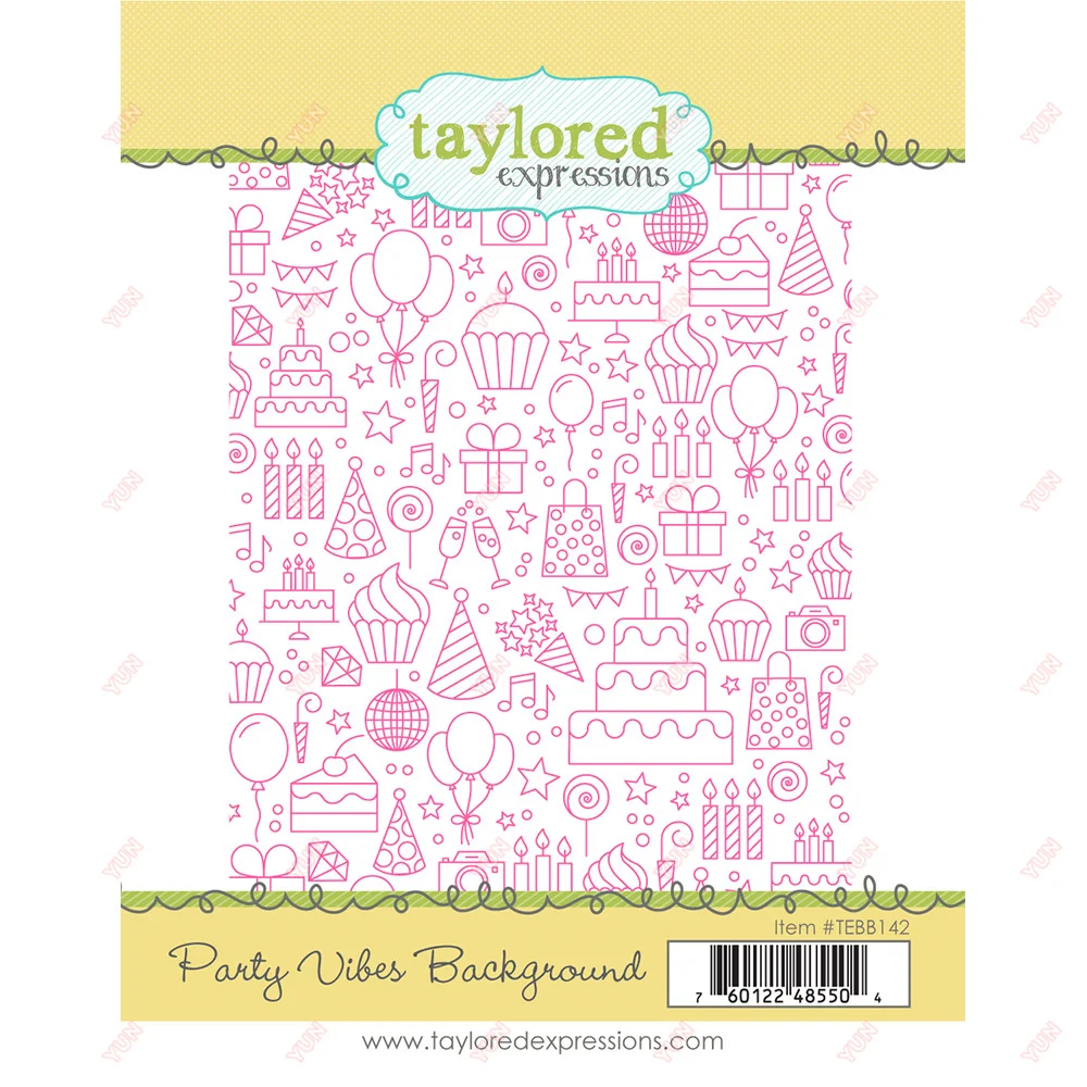 

Party Atmosphere Background New Clear Stamp Silicone Seal for DIY Scrapbook Album Card Making