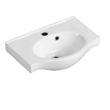  Factory Wholesale Bathroom Basin Sink Solid Surface Freestanding Pedestal Hand Wash Basin 
