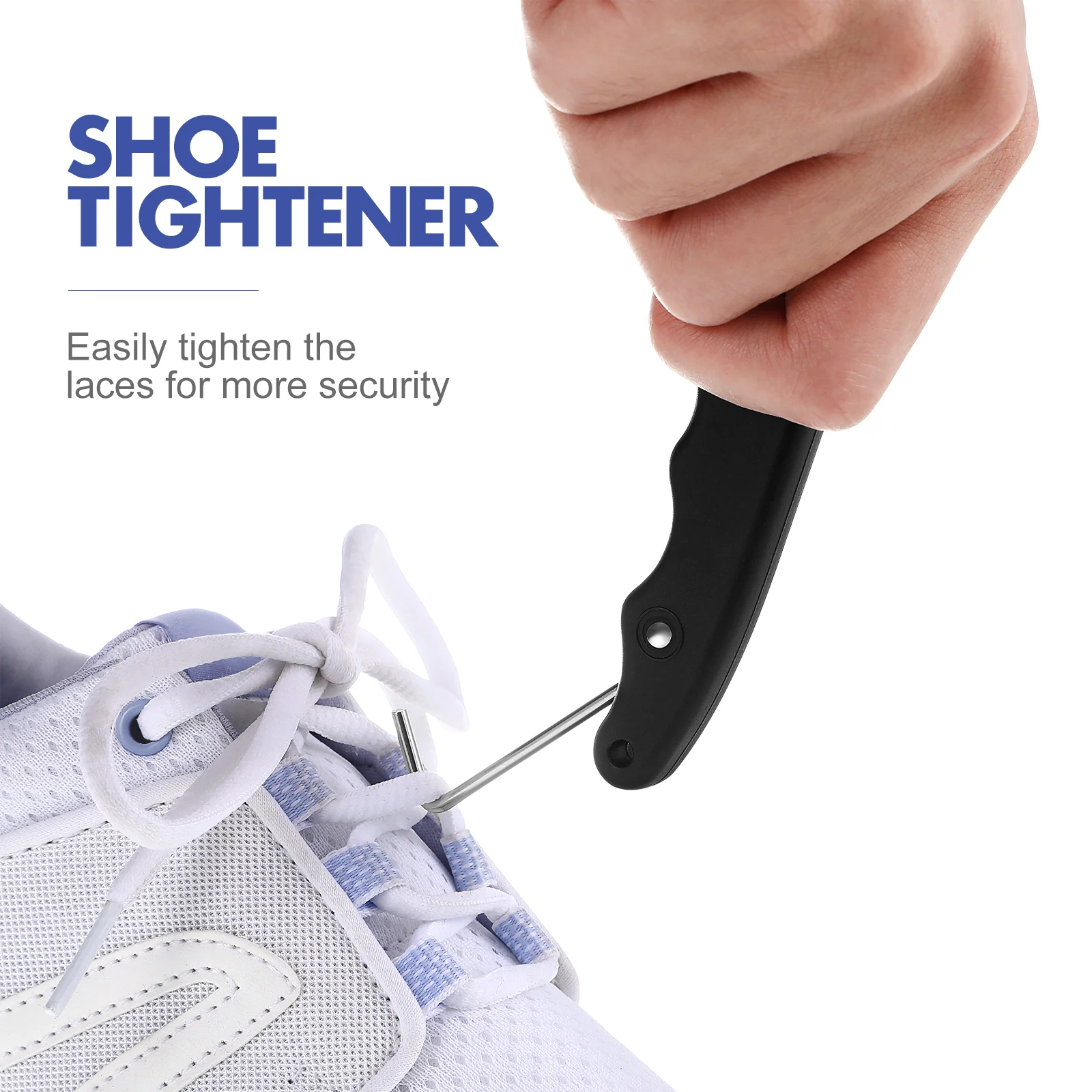 Ice Skate Lace Tighteners Skate Puller For Kids/ No Tie Shoe Laces Portable Ice Lace Tightener Tools Accessory
