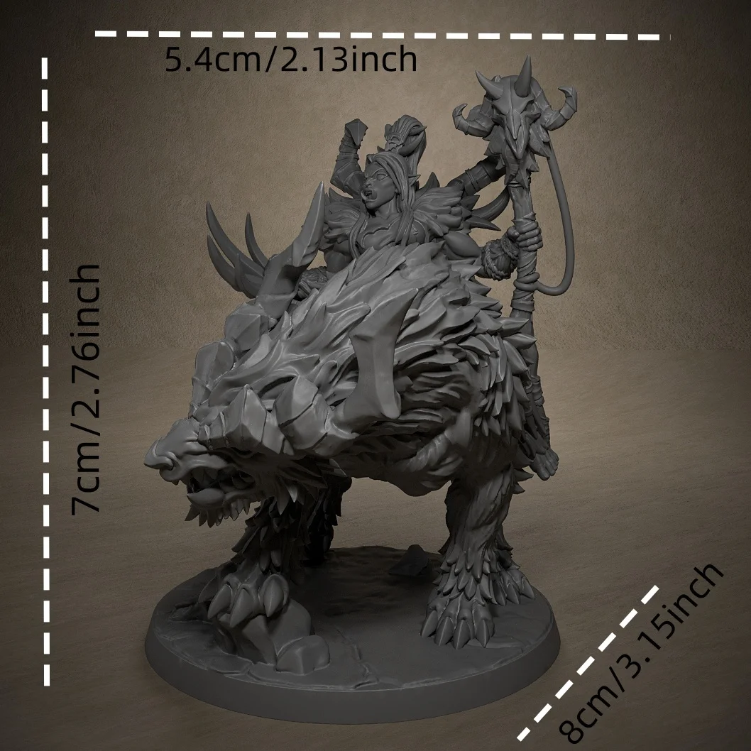 Vesdra on Gorefang Miniatures Unpainted Miniatures for Tabletop and Role Playing Games Room Decoration 3